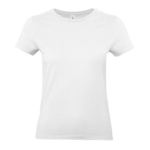 B&C BE INSPIRED Basic T-Shirt Yuma Farbe: Weiss, Grösse Bekleidung: S