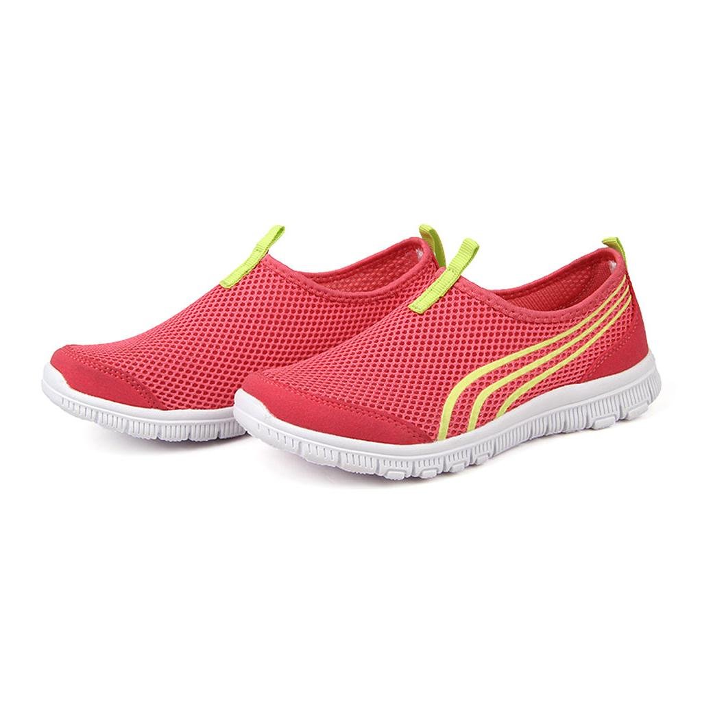 EasySneaker Sneaker Basics Farbe: Lachs-Rot, Grösse: 36