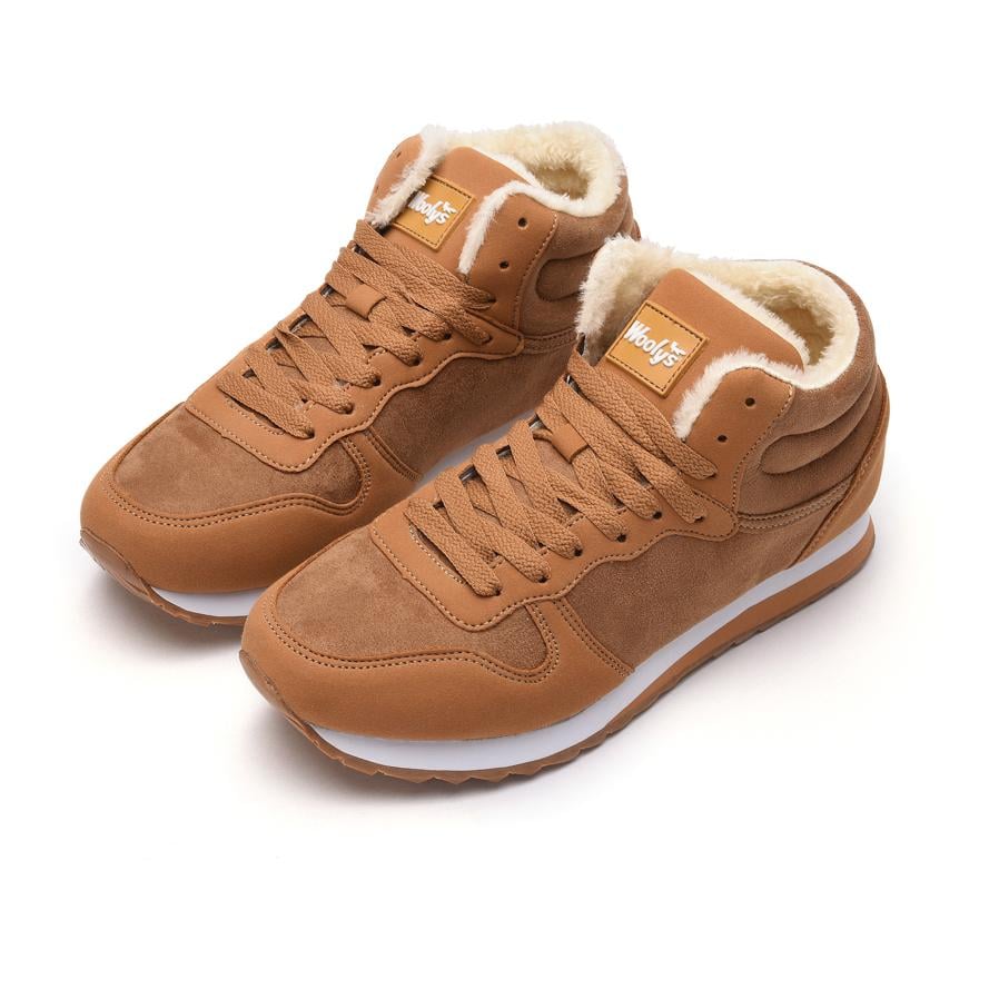 JoyFeet TeddySneaker Unisex Farbe: Camel, Grösse: 36