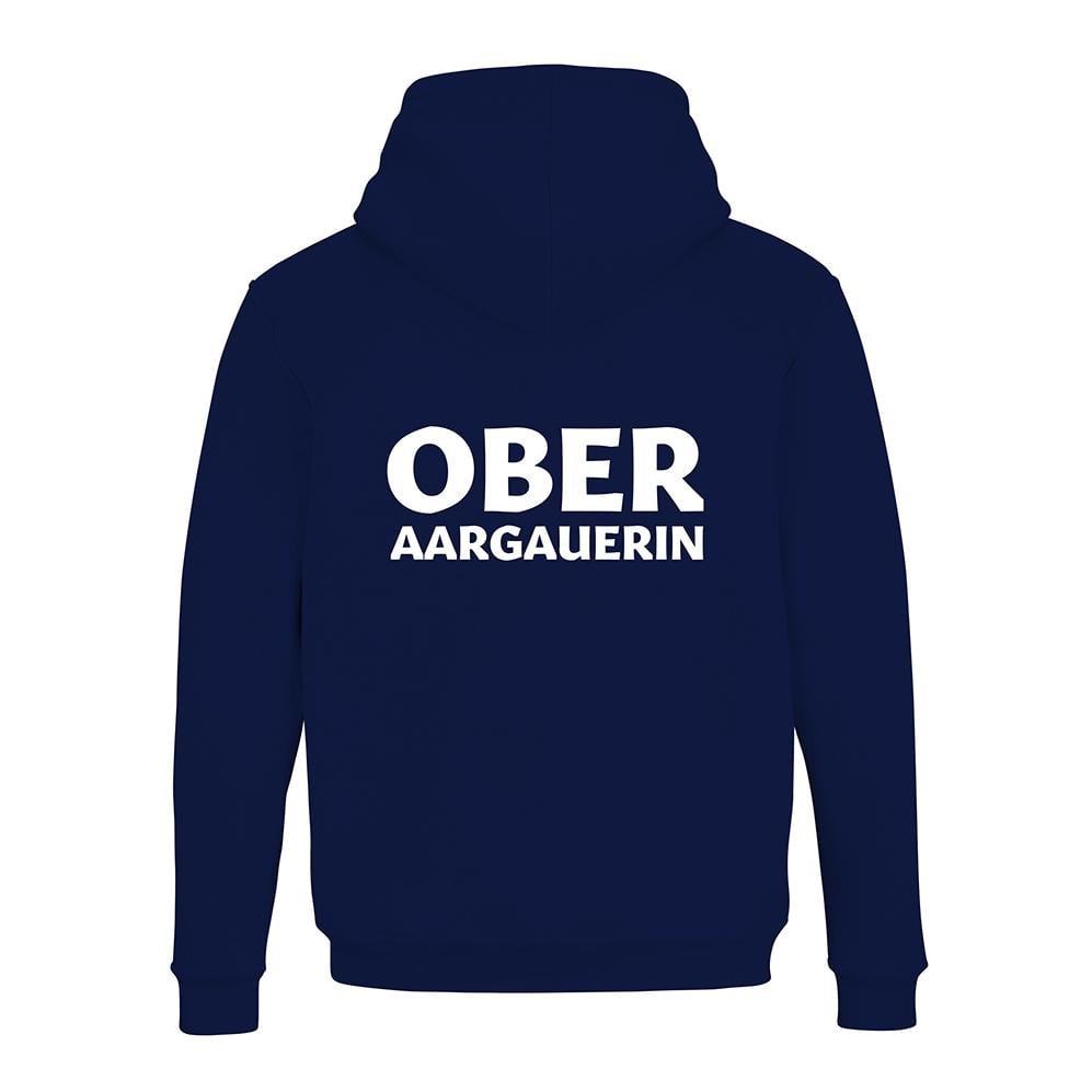 JoyLine Hoodie mit Zipper Oberaargauerin Unisex Grösse: L, Farbe: Dunkelblau