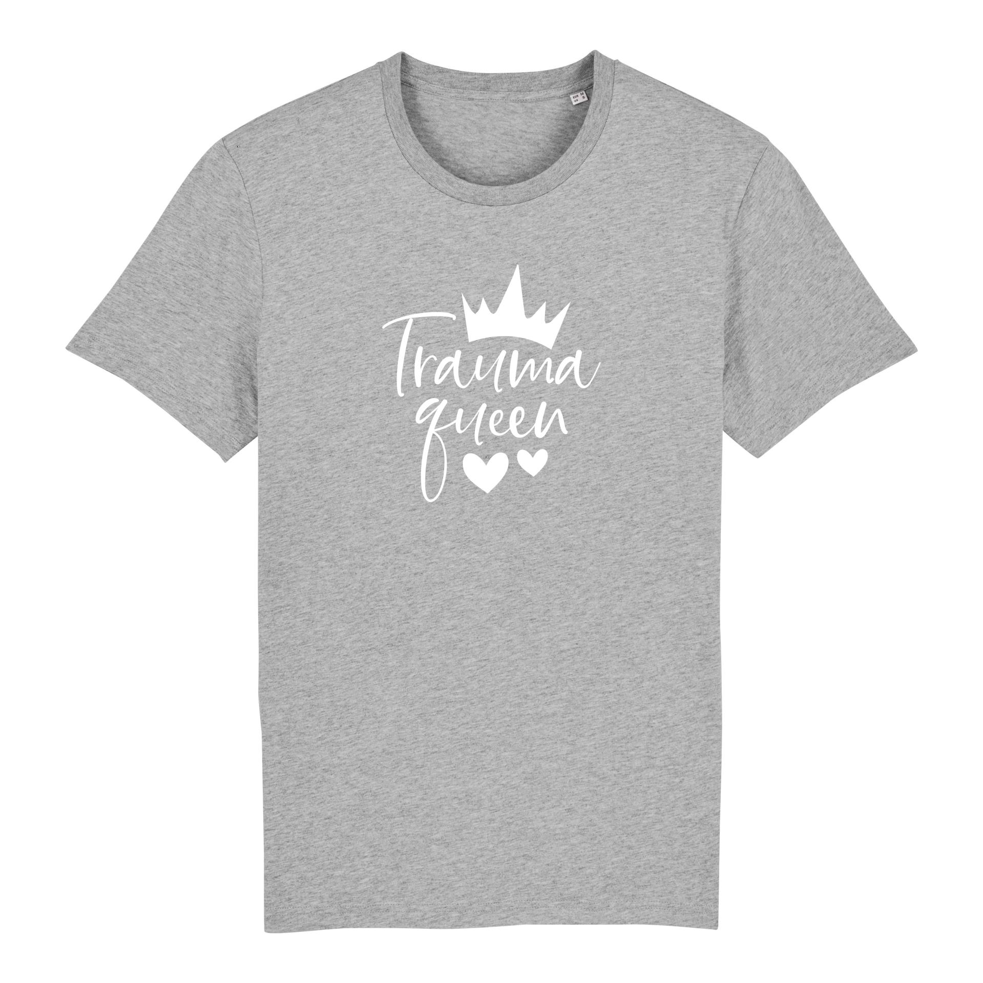 Schwesternuhr Traumaqueen Bio T-Shirt Unisex Grösse: XS, Farbe: Mid Heather Grey