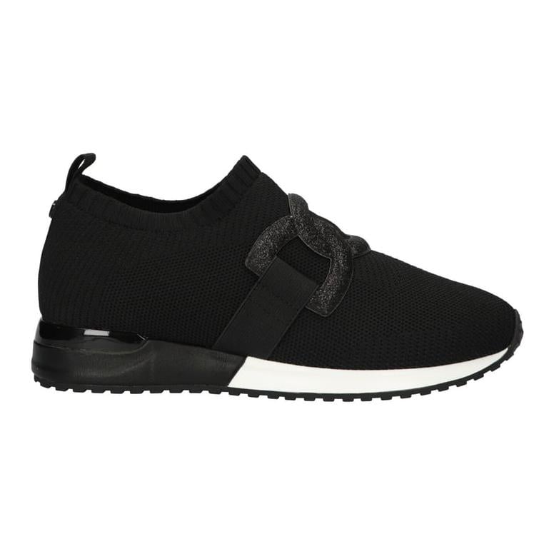 Exclusiv Line Slip In Sneaker mit Spange Reno Farbe: Schwarz, Schuhgrösse Damen: 38