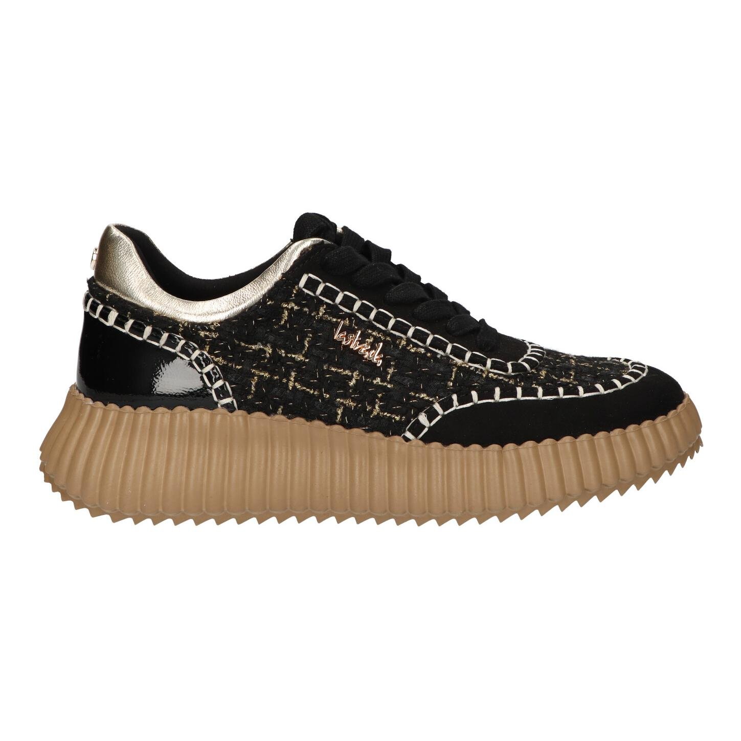 la strada Sneaker gemustert Farbe: Schwarz, Schuhgrösse Damen: 38