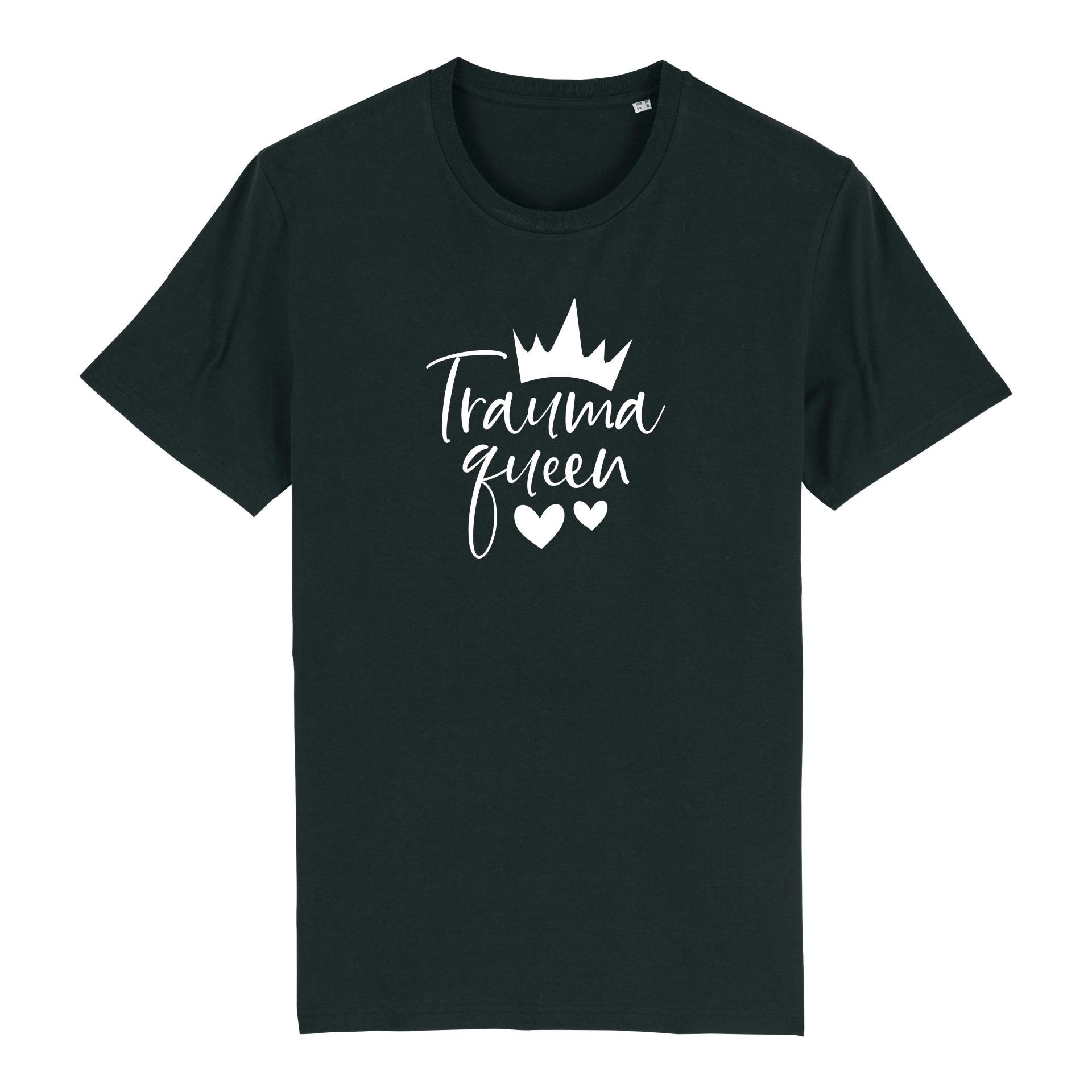 Schwesternuhr Traumaqueen Bio T-Shirt Unisex Farbe: Black, Grösse: S