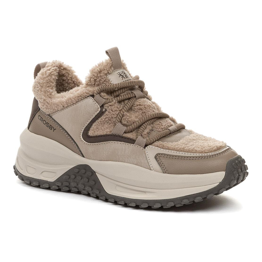 Crosby Wintersneaker Oxford Schuhgrösse Damen: 36, Farbe: Beige