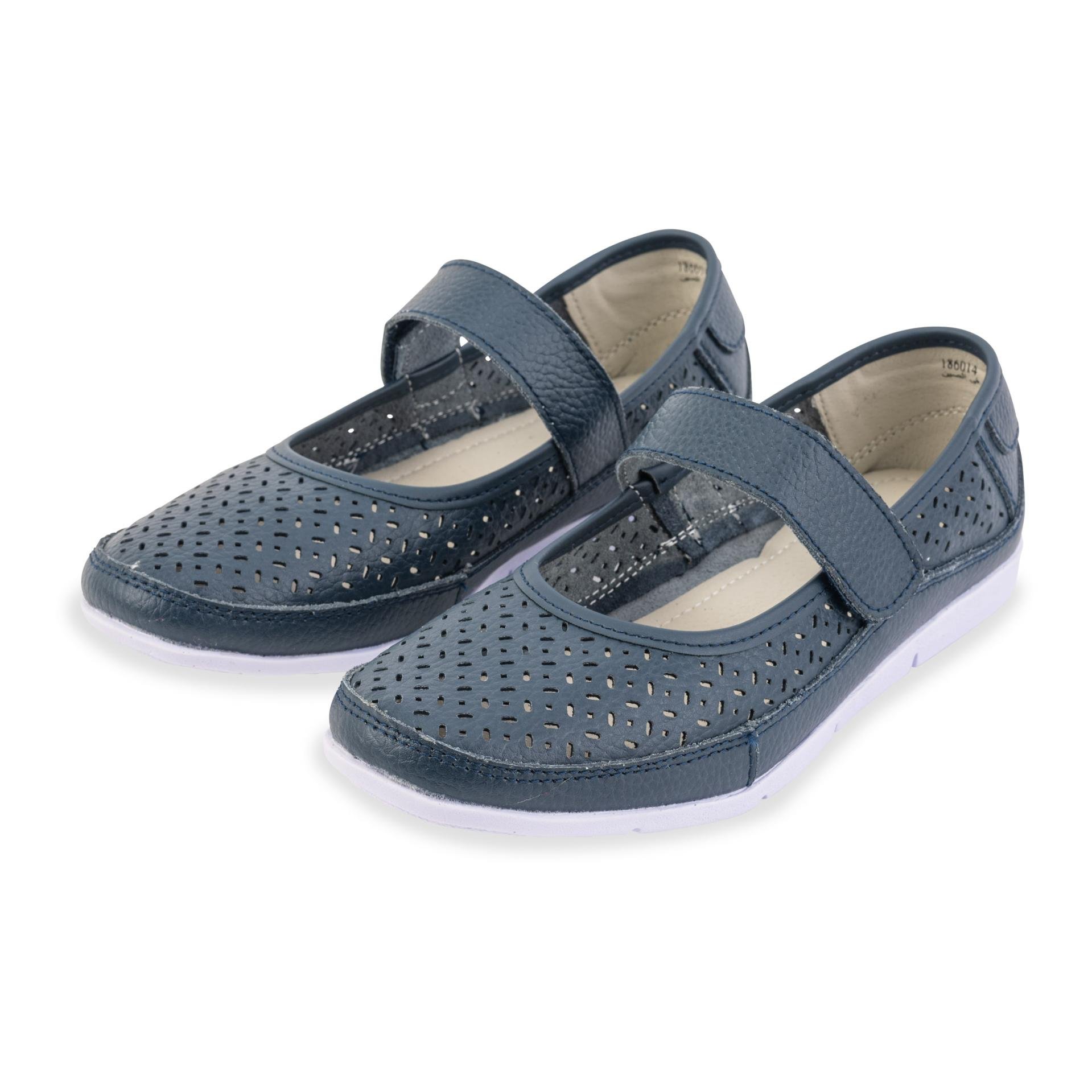 JoyFeet Ballerina Zoey Farbe: Dunkelblau, Schuhgrösse Damen: 36