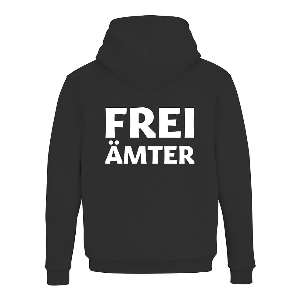JoyLine Hoodie mit Zipper Freiämter Unisex Grösse: M, Farbe: Schwarz