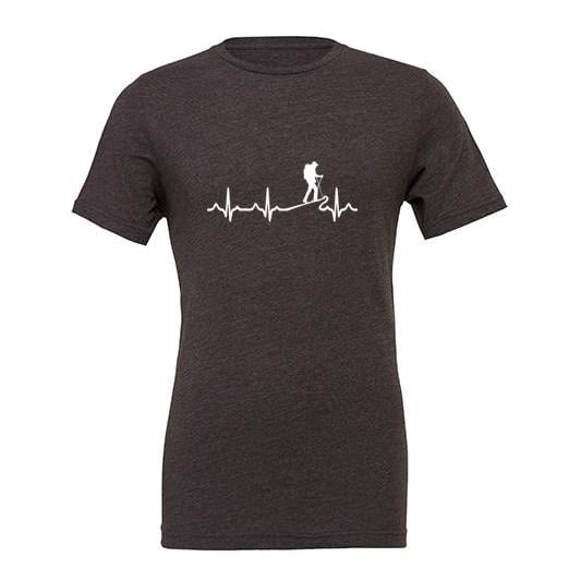 JoyLine T-Shirt Hiking Unisex Farbe: Dunkelgrau, Grösse: L