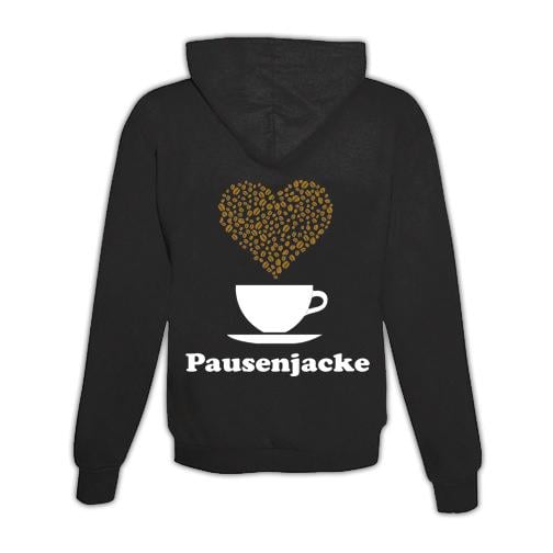JoyLine Pausenjacke Kaffee Unisex Grösse: M, Farbe: Schwarz