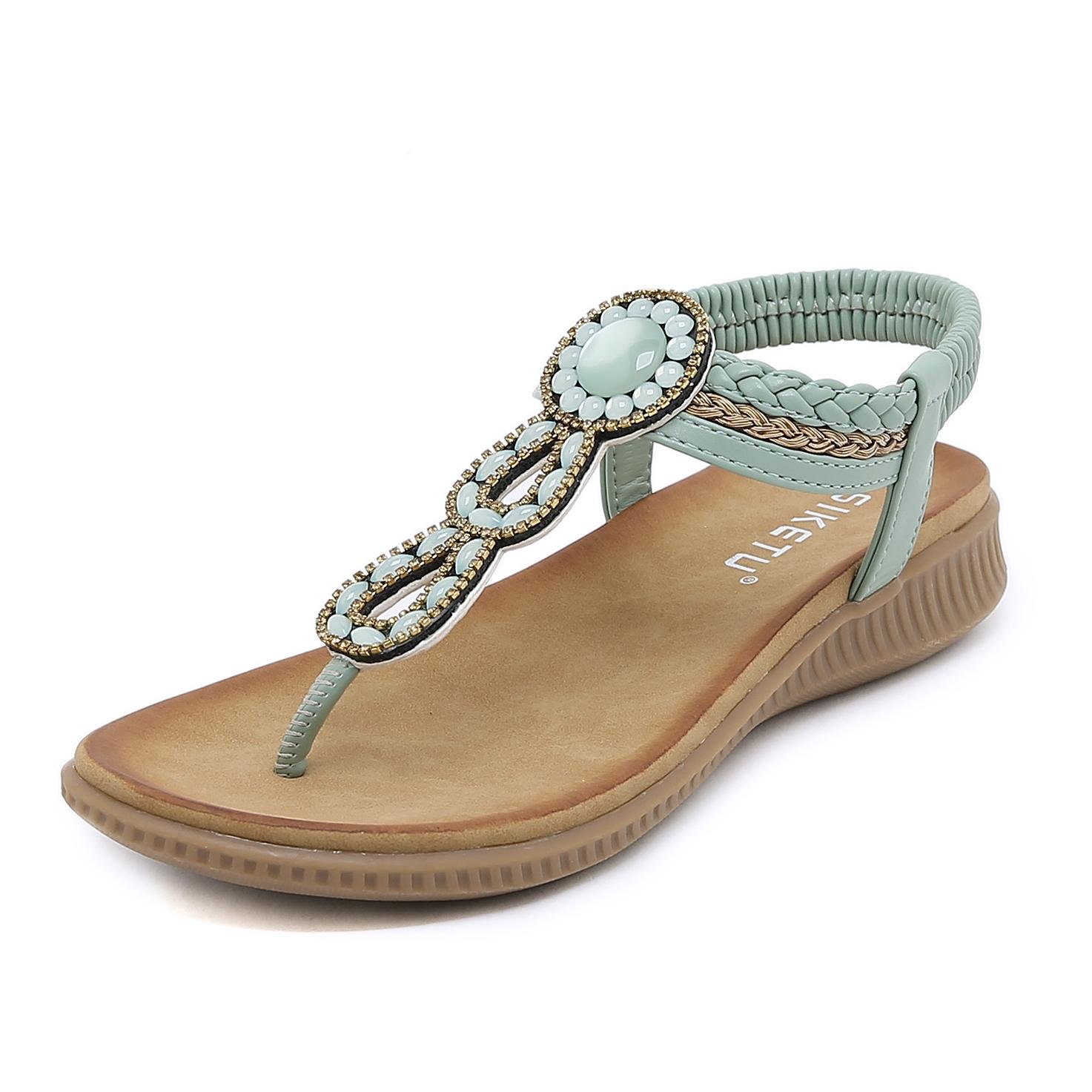 JoyFeet Sommersandale Rivera Schuhgrösse: 36, Farbe: Mintgrün