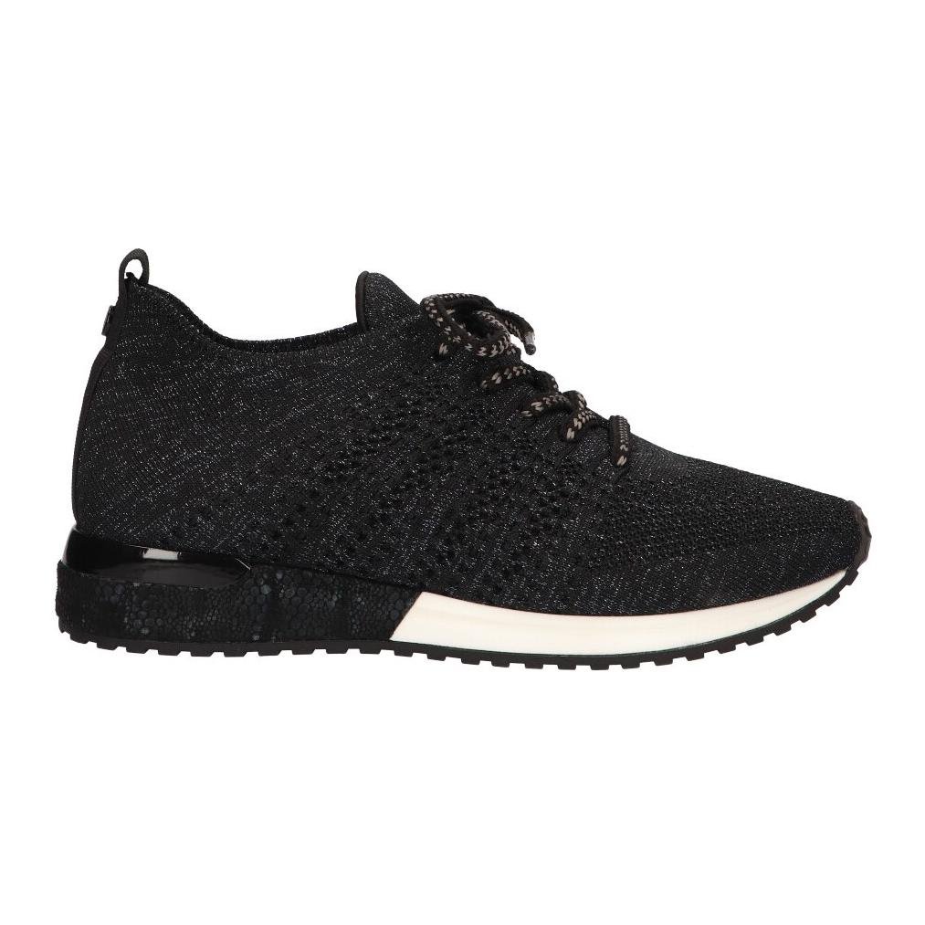 Exclusiv Line Schnürsneaker Atlantic City Farbe: Schwarz-Silber, Schuhgrösse Damen: 37