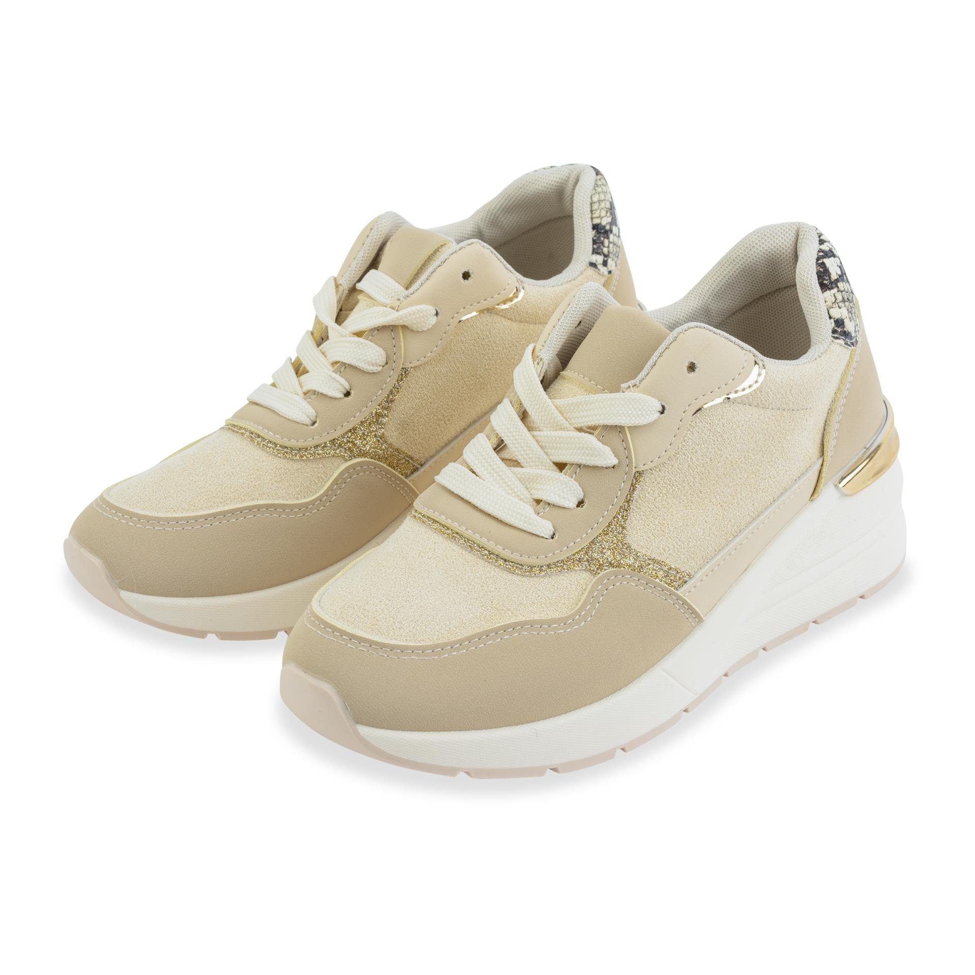 JoyFeet Sneaker Amanda Schuhgrösse Damen: 36, Farbe: Beige