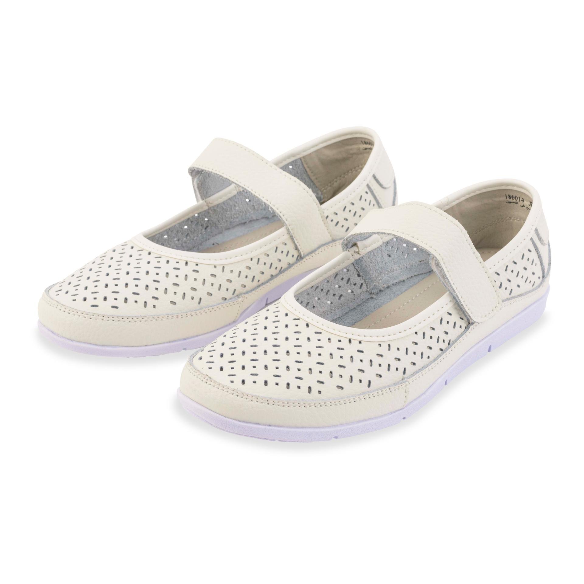 JoyFeet Ballerina Zoey Farbe: Weiss, Schuhgrösse Damen: 36