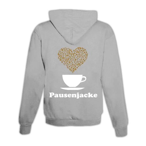 JoyLine Pausenjacke Kaffee Unisex Farbe: Grau, Grösse: S