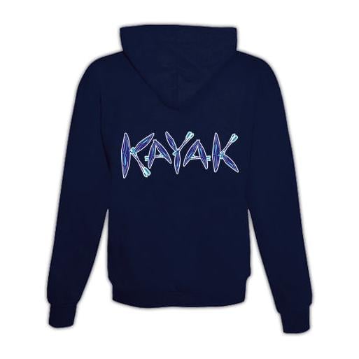 JoyLine Hoodie mit Zipper Kayak Unisex Farbe: Dunkelblau, Grösse: L